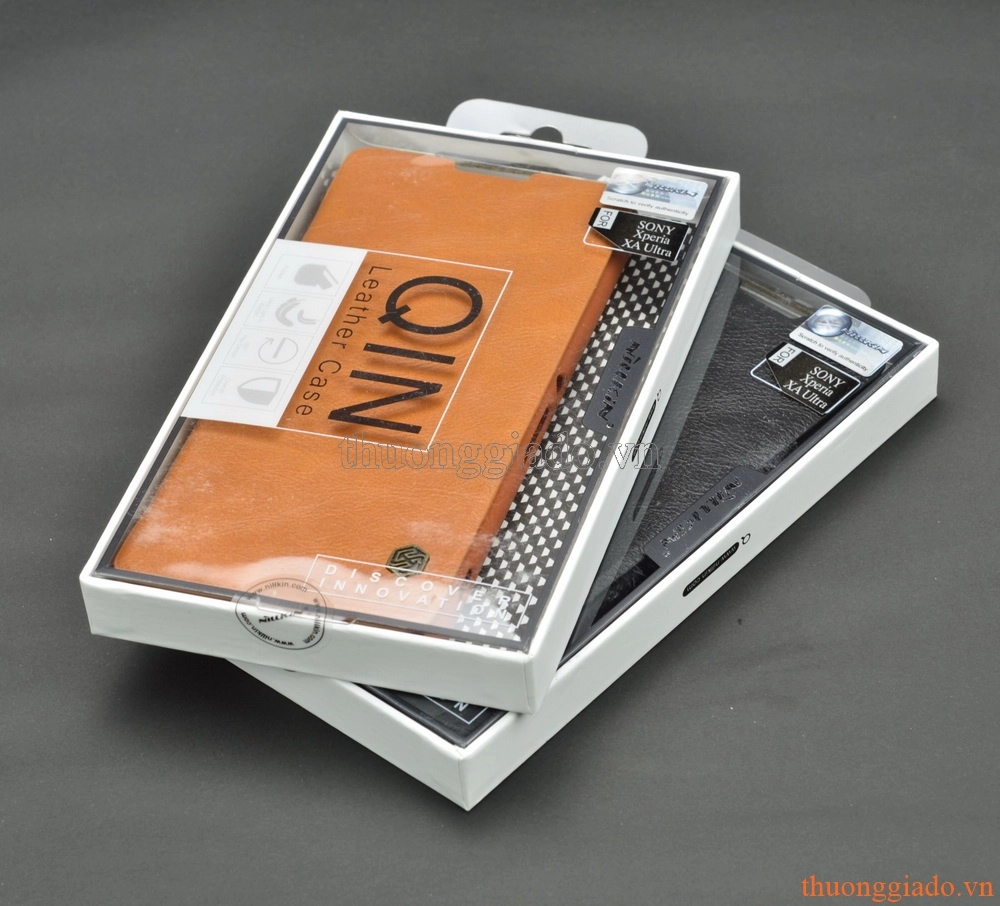 Bao Da Sony Xperia  XA ULTRA (6.0 inch) , NILLKIN, QIN Leather Case